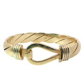 7.25" Pre-owned 9CT Hook & Loop Bangle (91.95g)